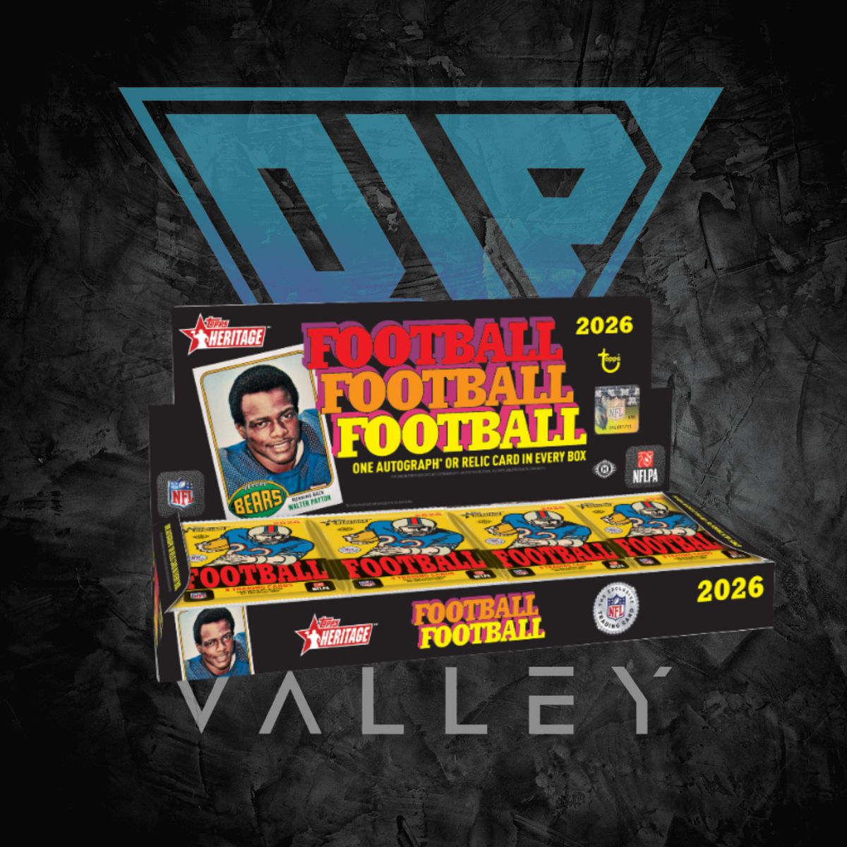 2026 Topps Heritage Football, Hobby Box