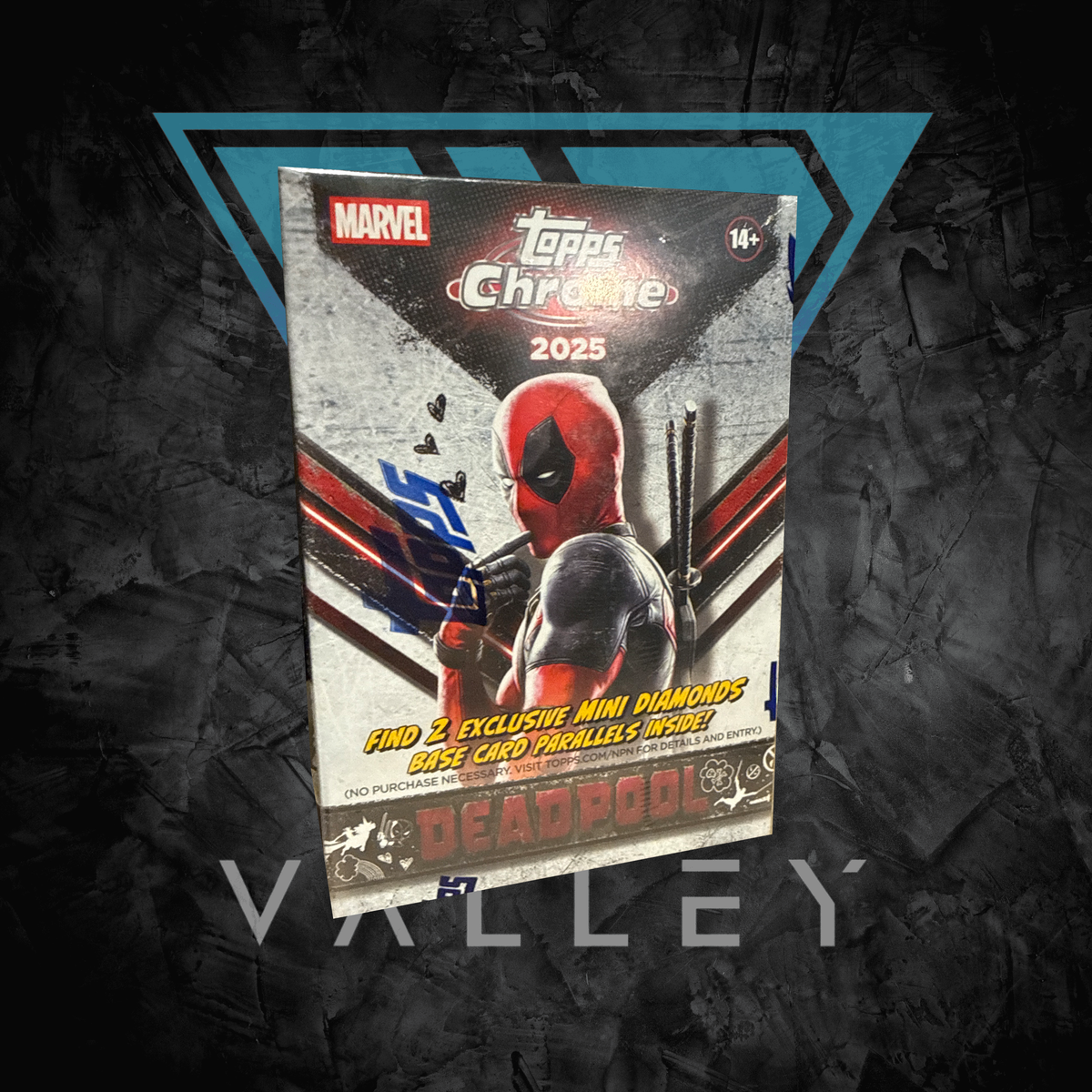2025 Marvel Topps Chrome Deadpool, Blaster Box