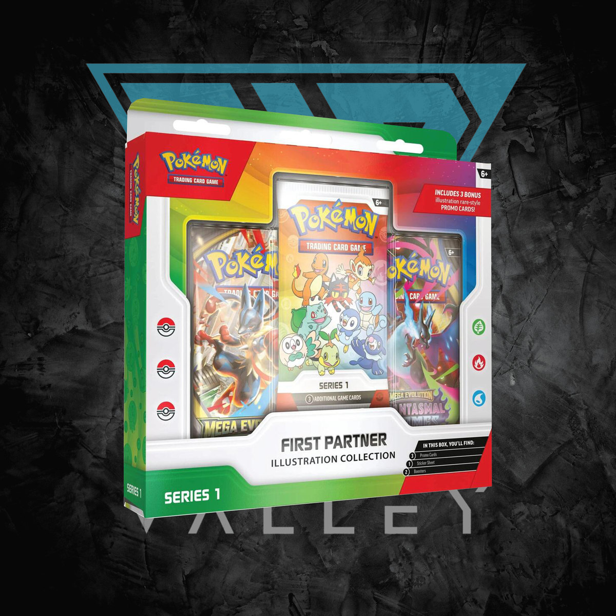 Pokémon First Partner Illustraion Collection Series 1