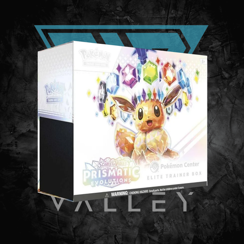 Pokémon Prismatic Evolutions, Elite Trainer Box (ETB)