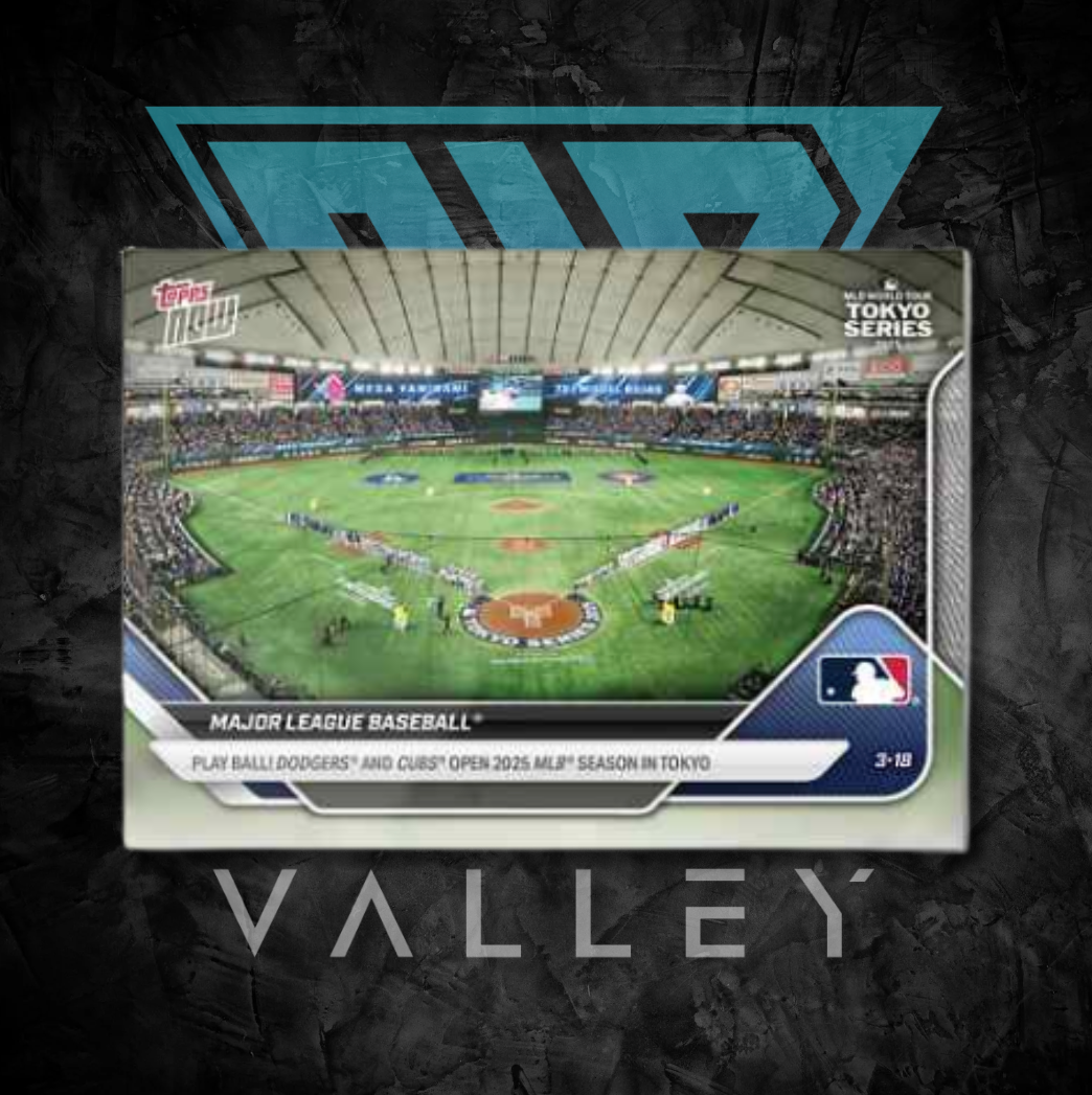 2025 Topps Now, MLB Tokyo Series Singles Bundle #1 (Field)