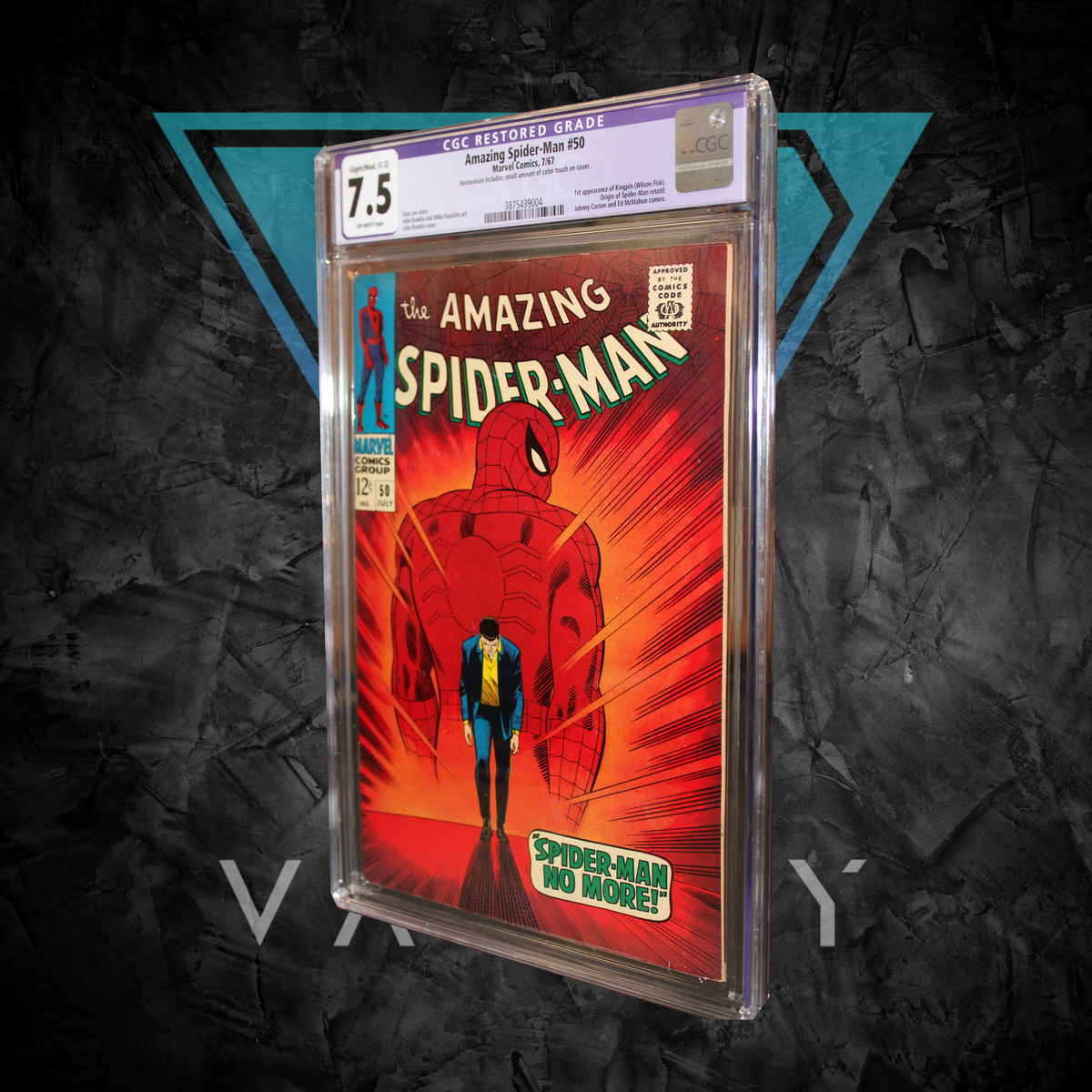 The Amazing Spider-Man #50 – Marvel Comics (1967) – CGC 7.5 Restored Grade
