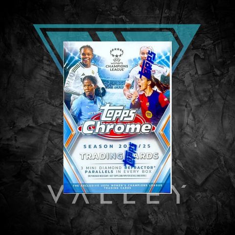 2024-25 Topps Chrome UEFA Women's Soccer, Blaster Box