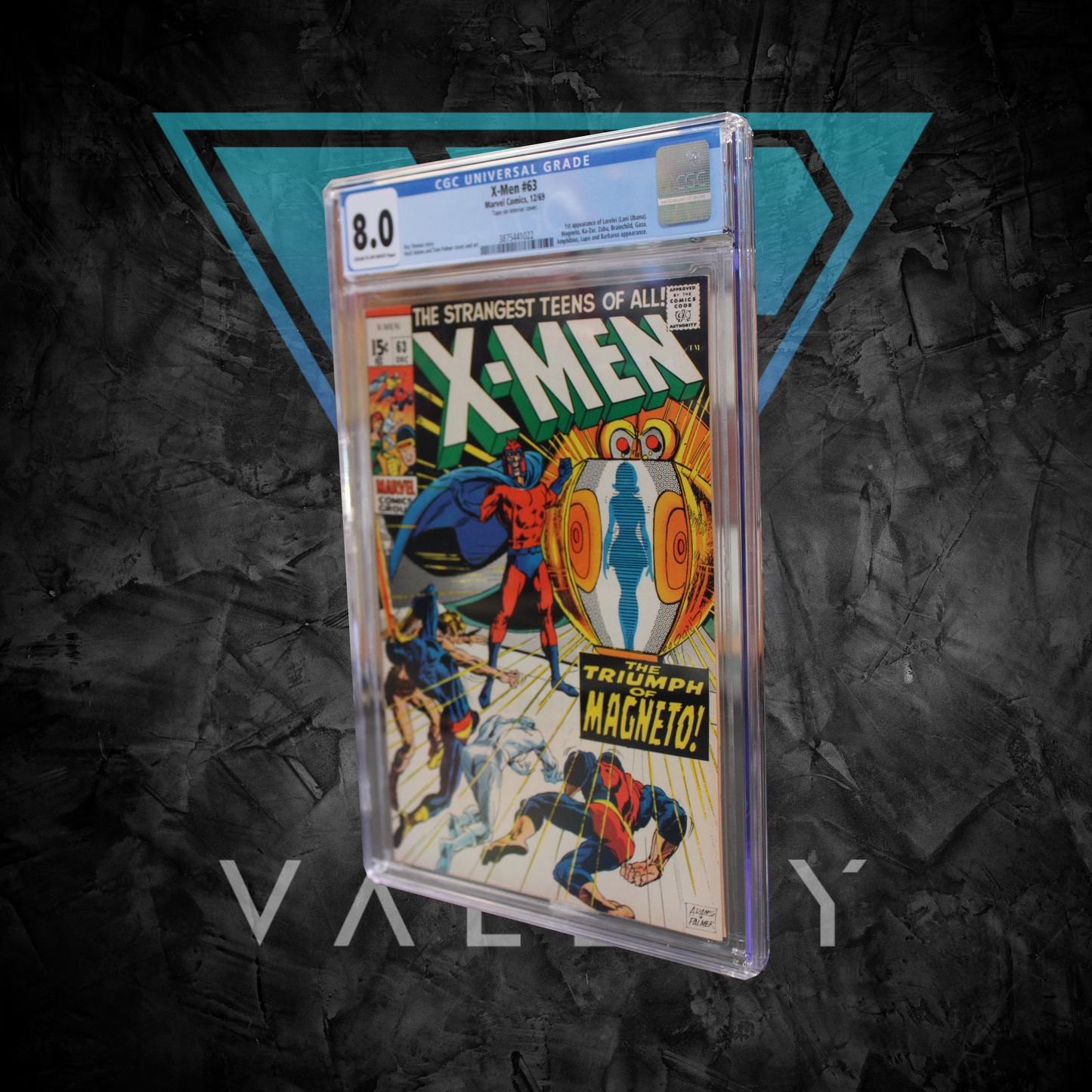 X-Men #63 – Marvel Comics (December 1969) – CGC 8.0