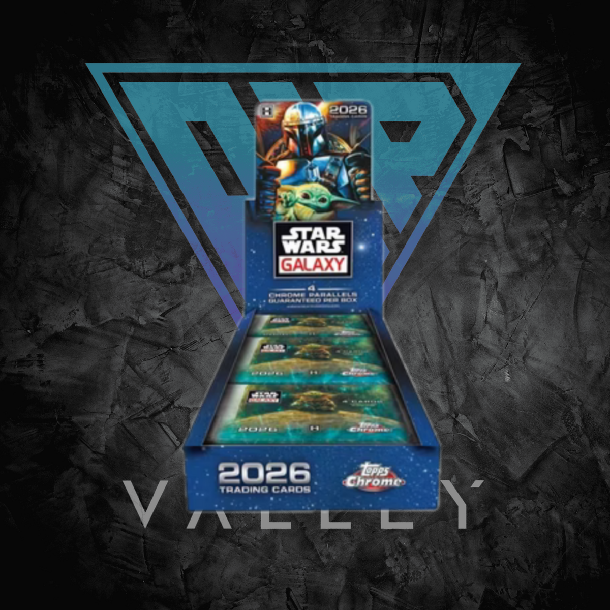 2026 Topps Star Wars Chrome Galaxy, Hobby Box