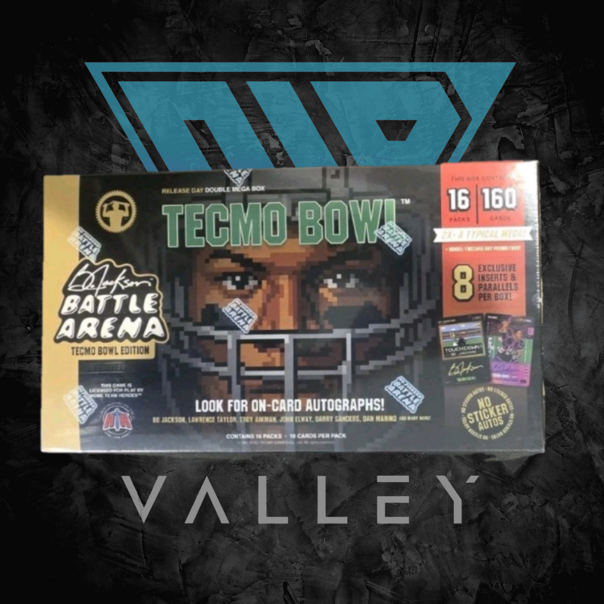 Bo Jackson Battle Arena Tecmo Bowl Release Day, Double Mega Box