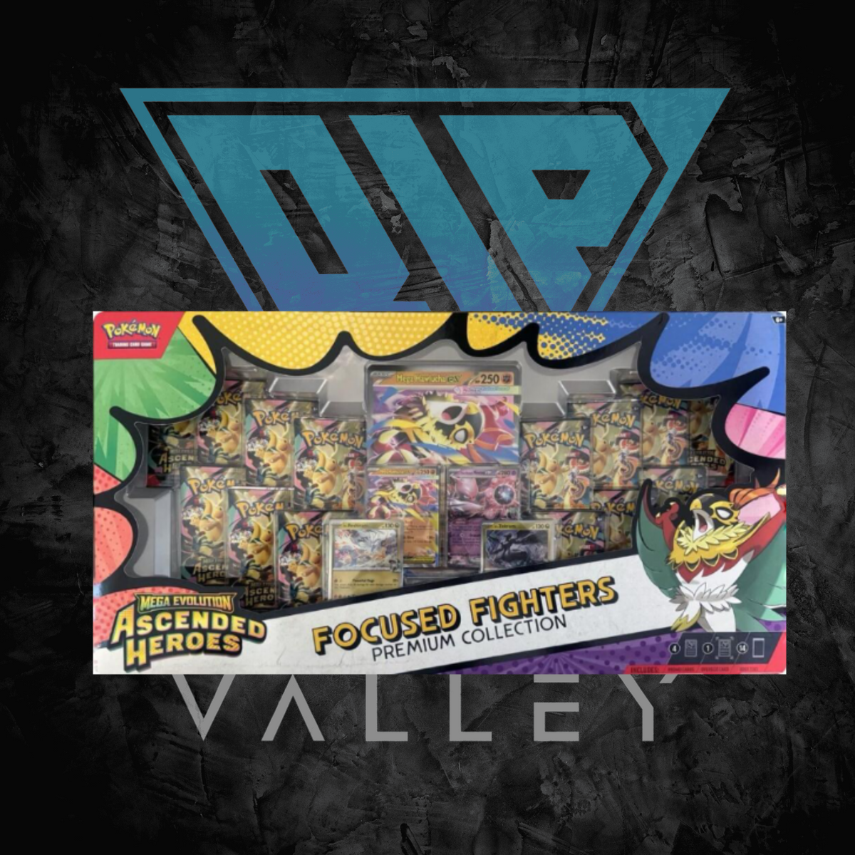 Pokémon Ascended Heroes Focused Fighters, Premium Collection Box