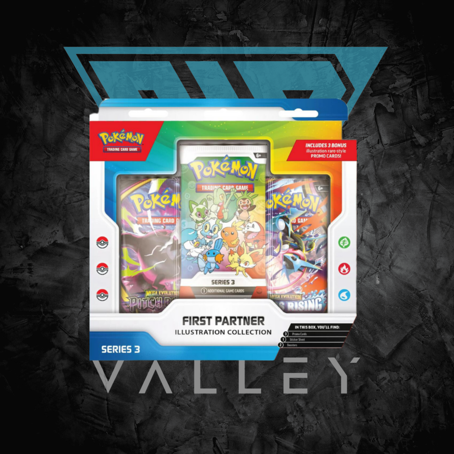 Pokemon First Partner Illustration Collection Series 3 Box